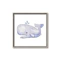 Picture of Purple Whale _GroupedProduct_Square_Mini_ _GroupedProduct_Square_Canvas_Framed_