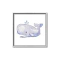 Picture of Purple Whale _GroupedProduct_Square_Mini_ _GroupedProduct_Square_Canvas_Framed_