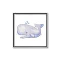 Picture of Purple Whale _GroupedProduct_Square_Mini_ _GroupedProduct_Square_Canvas_Framed_