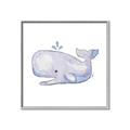 Picture of Purple Whale _GroupedProduct_Square_Mini_ _GroupedProduct_Square_Canvas_Framed_