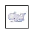 Picture of Purple Whale _GroupedProduct_Square_Mini_ _GroupedProduct_Square_Canvas_Framed_