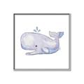 Picture of Purple Whale _GroupedProduct_Square_Mini_ _GroupedProduct_Square_Canvas_Framed_