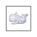 Picture of Purple Whale _GroupedProduct_Square_Mini_ _GroupedProduct_Square_Canvas_Framed_