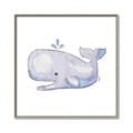 Picture of Purple Whale _GroupedProduct_Square_Mini_ _GroupedProduct_Square_Canvas_Framed_