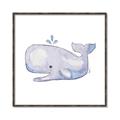 Picture of Purple Whale _GroupedProduct_Square_Mini_ _GroupedProduct_Square_Canvas_Framed_
