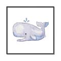 Picture of Purple Whale _GroupedProduct_Square_Mini_ _GroupedProduct_Square_Canvas_Framed_