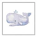 Picture of Purple Whale _GroupedProduct_Square_Mini_ _GroupedProduct_Square_Canvas_Framed_