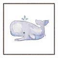 Picture of Purple Whale _GroupedProduct_Square_Mini_ _GroupedProduct_Square_Canvas_Framed_