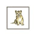 Picture of Little Lion _GroupedProduct_Square_Mini_ _GroupedProduct_Square_Canvas_Framed_