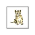 Picture of Little Lion _GroupedProduct_Square_Mini_ _GroupedProduct_Square_Canvas_Framed_