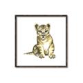 Picture of Little Lion _GroupedProduct_Square_Mini_ _GroupedProduct_Square_Canvas_Framed_