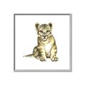 Picture of Little Lion _GroupedProduct_Square_Mini_ _GroupedProduct_Square_Canvas_Framed_