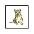 Picture of Little Lion _GroupedProduct_Square_Mini_ _GroupedProduct_Square_Canvas_Framed_