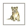 Picture of Little Lion _GroupedProduct_Square_Mini_ _GroupedProduct_Square_Canvas_Framed_