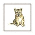 Picture of Little Lion _GroupedProduct_Square_Mini_ _GroupedProduct_Square_Canvas_Framed_