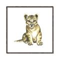 Picture of Little Lion _GroupedProduct_Square_Mini_ _GroupedProduct_Square_Canvas_Framed_