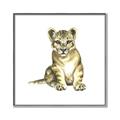 Picture of Little Lion _GroupedProduct_Square_Mini_ _GroupedProduct_Square_Canvas_Framed_