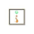 Picture of Balloon Fox _GroupedProduct_Square_Mini_ _GroupedProduct_Square_Canvas_Framed_