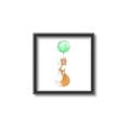 Picture of Balloon Fox _GroupedProduct_Square_Mini_ _GroupedProduct_Square_Canvas_Framed_