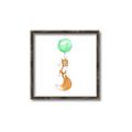 Picture of Balloon Fox _GroupedProduct_Square_Mini_ _GroupedProduct_Square_Canvas_Framed_