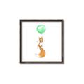 Picture of Balloon Fox _GroupedProduct_Square_Mini_ _GroupedProduct_Square_Canvas_Framed_