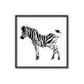 Picture of Little Zebra _GroupedProduct_Square_Mini_ _GroupedProduct_Square_Canvas_Framed_