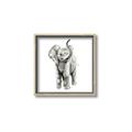 Picture of Little Elephant _GroupedProduct_Square_Mini_ _GroupedProduct_Square_Canvas_Framed_