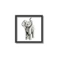 Picture of Little Elephant _GroupedProduct_Square_Mini_ _GroupedProduct_Square_Canvas_Framed_