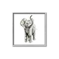 Picture of Little Elephant _GroupedProduct_Square_Mini_ _GroupedProduct_Square_Canvas_Framed_
