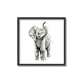 Picture of Little Elephant _GroupedProduct_Square_Mini_ _GroupedProduct_Square_Canvas_Framed_