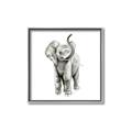 Picture of Little Elephant _GroupedProduct_Square_Mini_ _GroupedProduct_Square_Canvas_Framed_