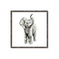 Picture of Little Elephant _GroupedProduct_Square_Mini_ _GroupedProduct_Square_Canvas_Framed_