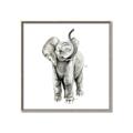 Picture of Little Elephant _GroupedProduct_Square_Mini_ _GroupedProduct_Square_Canvas_Framed_