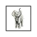 Picture of Little Elephant _GroupedProduct_Square_Mini_ _GroupedProduct_Square_Canvas_Framed_