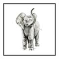 Picture of Little Elephant _GroupedProduct_Square_Mini_ _GroupedProduct_Square_Canvas_Framed_