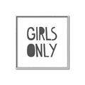 Picture of Girls Only _GroupedProduct_Square_Mini_ _GroupedProduct_Square_Canvas_Framed_