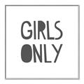 Picture of Girls Only _GroupedProduct_Square_Mini_ _GroupedProduct_Square_Canvas_Framed_