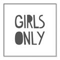 Picture of Girls Only _GroupedProduct_Square_Mini_ _GroupedProduct_Square_Canvas_Framed_
