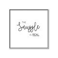 Picture of The Snuggle is Real _GroupedProduct_Square_Mini_ _GroupedProduct_Square_Canvas_Framed_