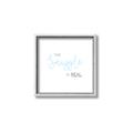 Picture of The Snuggle is Real Blue _GroupedProduct_Square_Mini_ _GroupedProduct_Square_Canvas_Framed_