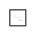 Picture of The Snuggle is Real Blue _GroupedProduct_Square_Mini_ _GroupedProduct_Square_Canvas_Framed_