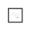Picture of The Snuggle is Real Blue _GroupedProduct_Square_Mini_ _GroupedProduct_Square_Canvas_Framed_
