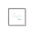 Picture of The Snuggle is Real Blue _GroupedProduct_Square_Mini_ _GroupedProduct_Square_Canvas_Framed_