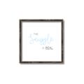 Picture of The Snuggle is Real Blue _GroupedProduct_Square_Mini_ _GroupedProduct_Square_Canvas_Framed_
