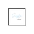 Picture of The Snuggle is Real Blue _GroupedProduct_Square_Mini_ _GroupedProduct_Square_Canvas_Framed_