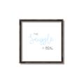 Picture of The Snuggle is Real Blue _GroupedProduct_Square_Mini_ _GroupedProduct_Square_Canvas_Framed_