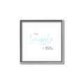 Picture of The Snuggle is Real Blue _GroupedProduct_Square_Mini_ _GroupedProduct_Square_Canvas_Framed_