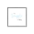 Picture of The Snuggle is Real Blue _GroupedProduct_Square_Mini_ _GroupedProduct_Square_Canvas_Framed_