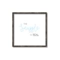 Picture of The Snuggle is Real Blue _GroupedProduct_Square_Mini_ _GroupedProduct_Square_Canvas_Framed_
