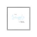 Picture of The Snuggle is Real Blue _GroupedProduct_Square_Mini_ _GroupedProduct_Square_Canvas_Framed_
